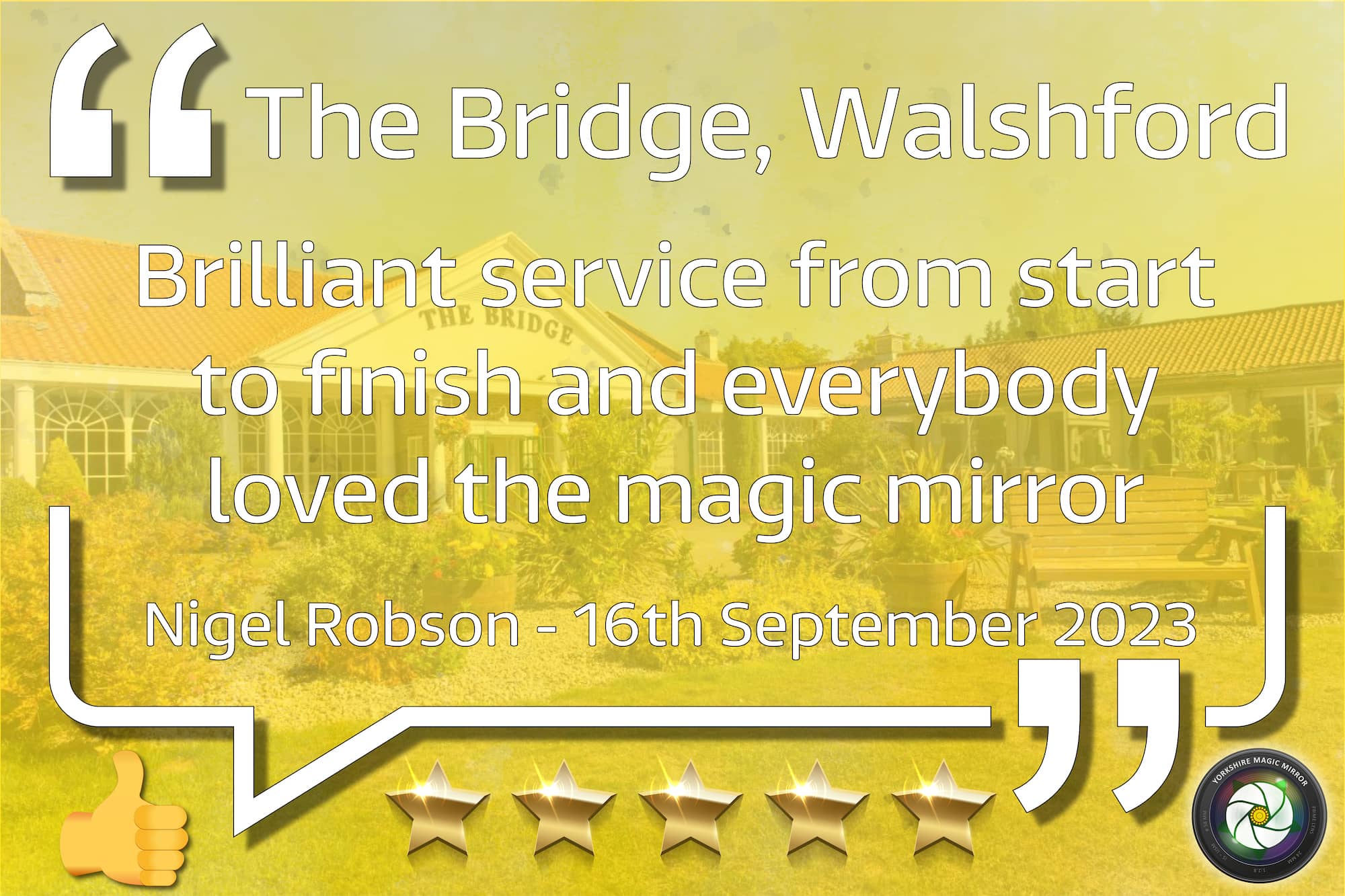 Nigel & Carolines 50th Birthday Bash September 2023 The Bridge Walshford